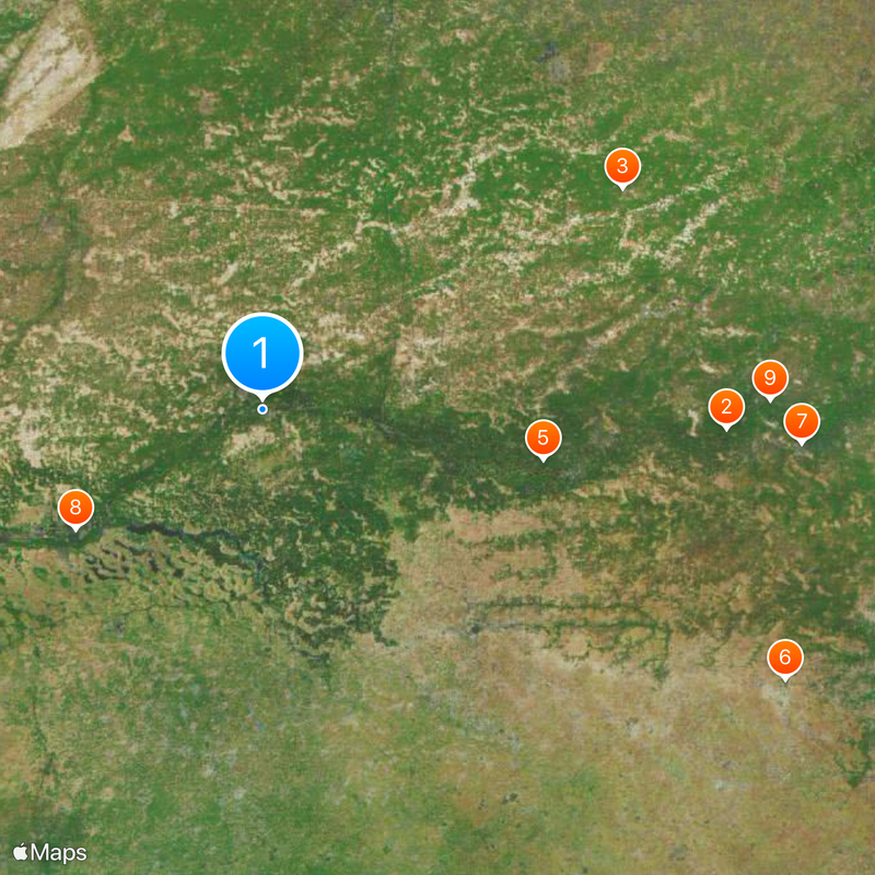 Distretto di Hanumangarh Mappa