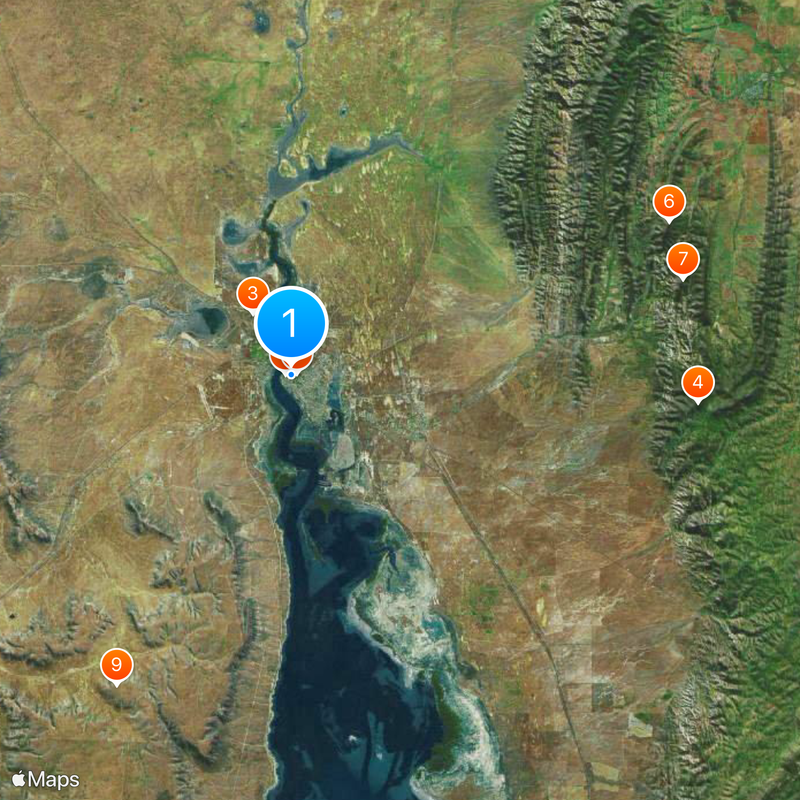 Port Augusta Map