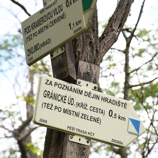 Rozcestník Jubilejní cesta - rozc.