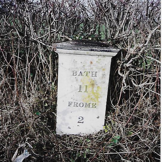 Milepost, Frome Road, between Oldford & Beckington