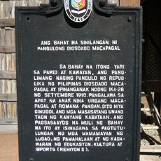 The House Where President Diosdado Macapagal was Born historical marker