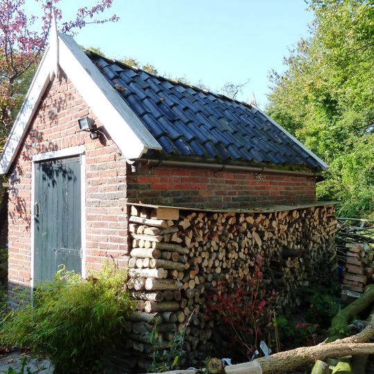 Hervormde pastorie, stookhut
