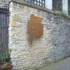 Pamětní deska Oldřicha Wenzla v Radniční uličce v Mělníku