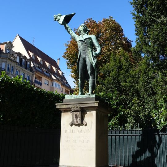 Statue de François Christophe Kellermann à Strasbourg