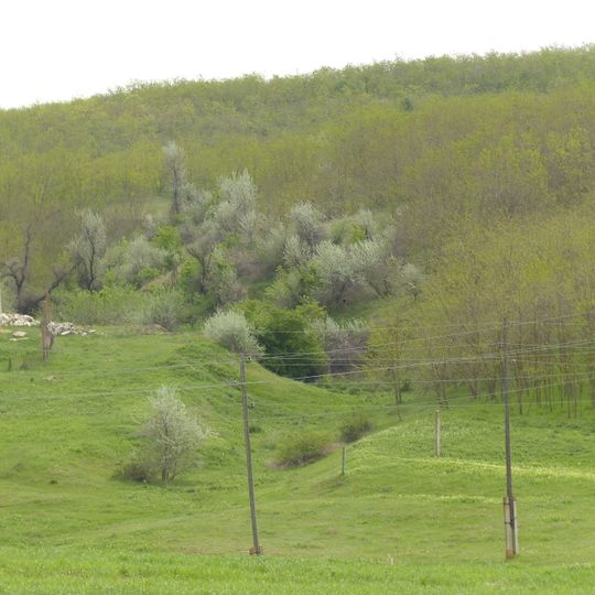 Geological section in the valley of Ialpug