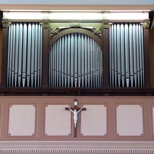Orgue de tribune de l'église Saint-Pancrace de Dangolsheim