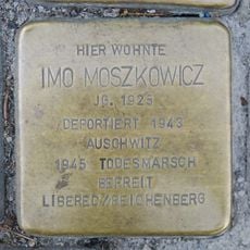 Stolperstein en memoria de Imo Moszkowicz