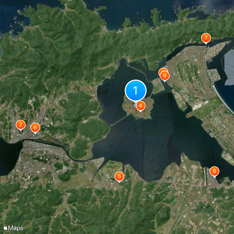 Daikon Island Map
