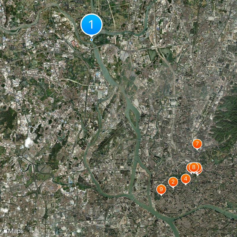 Pearl River Map