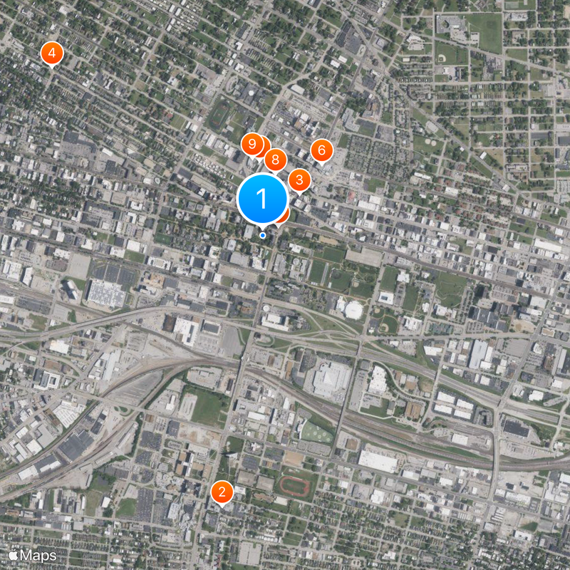 Saint Louis University Map