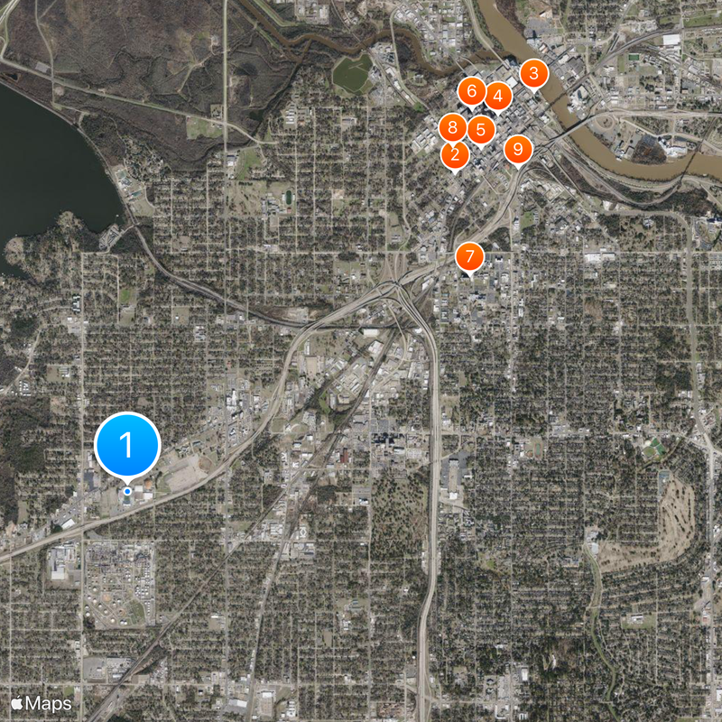 Independence Stadium Map