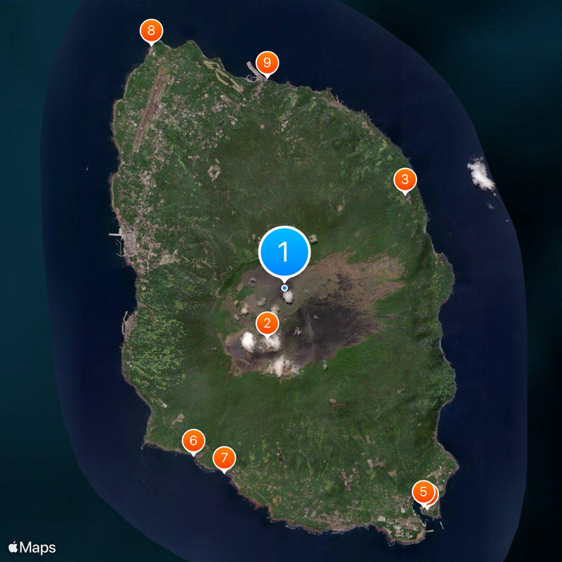 Izu Ōshima Map