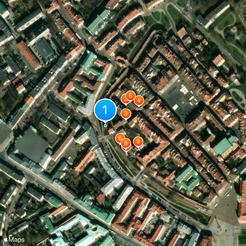 Mały Powstaniec Mappa