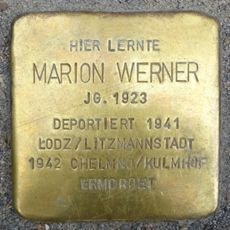 Stolperstein dedicated to Marion Werner