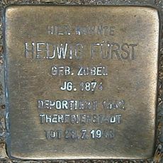 Stolperstein für Hedwig Fürst