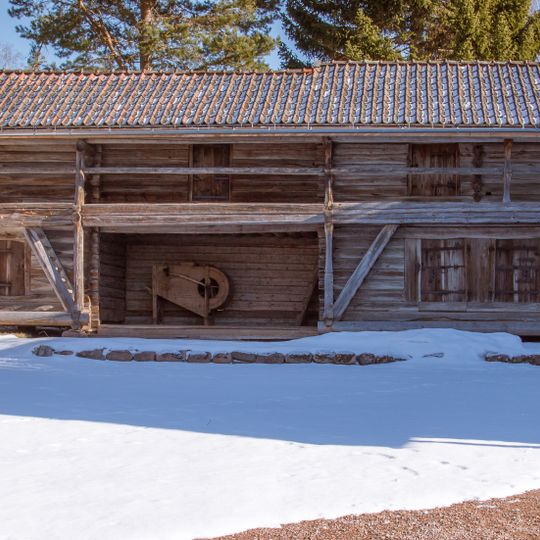 Loftboden på Hotell Siljanstrand
