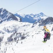 Serre-Chevalier giant zip line