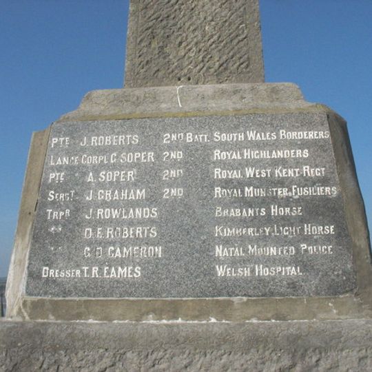 Boer War Memorial
