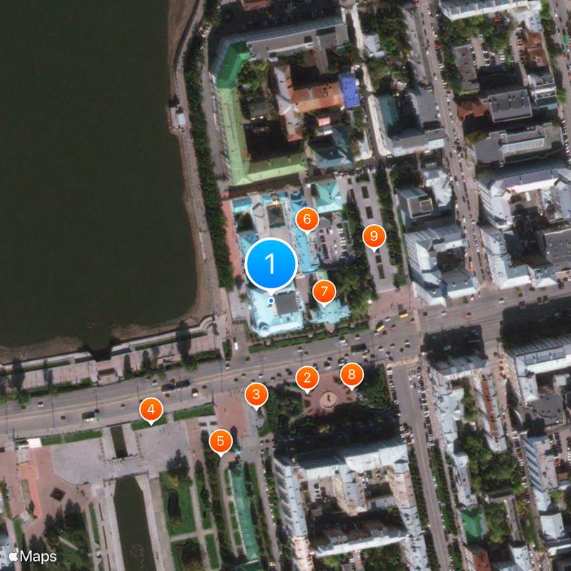 Sevast'yanov house Map