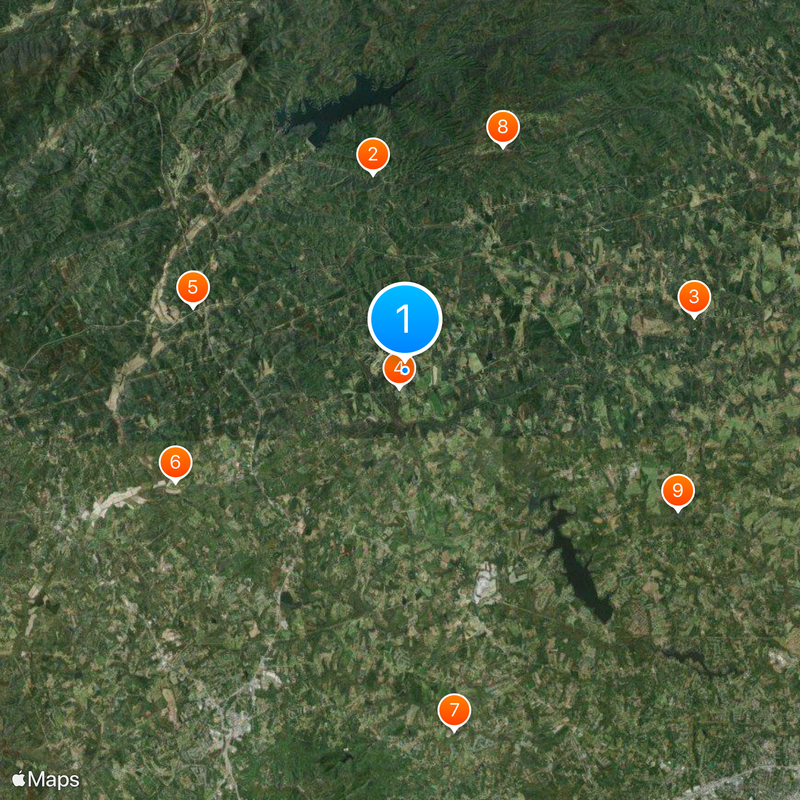 North Greenville University Map