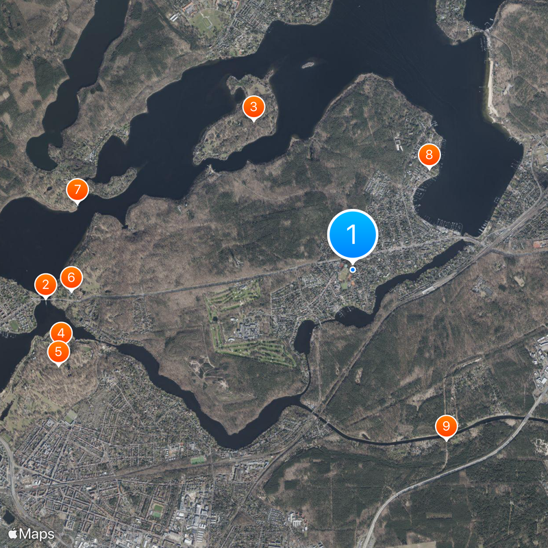 Berlin-Wannsee Carte