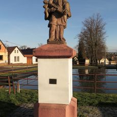 Statue of John of Nepomuk in Domašín (Vlašim)