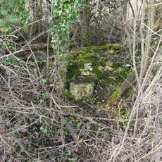 Milestone, Cat's Alley Barn, opp. jct to Westwell