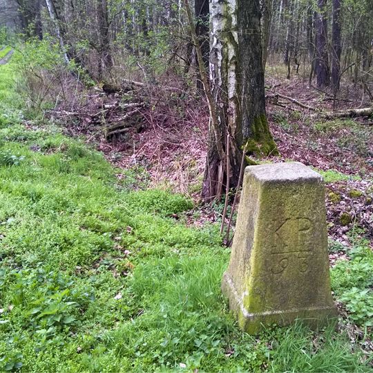 Sächsisch-Preußischer Grenzstein: Pilar Nr. 93