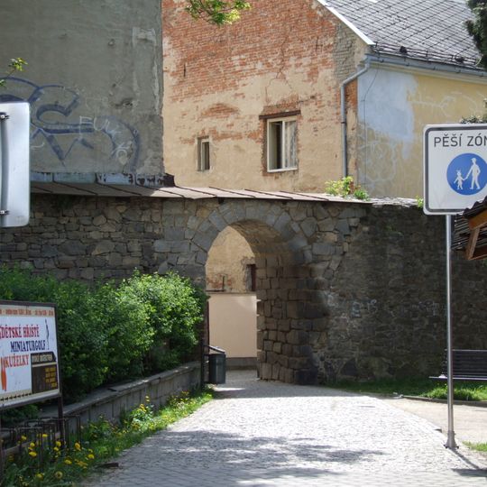 City walls of Šumperk