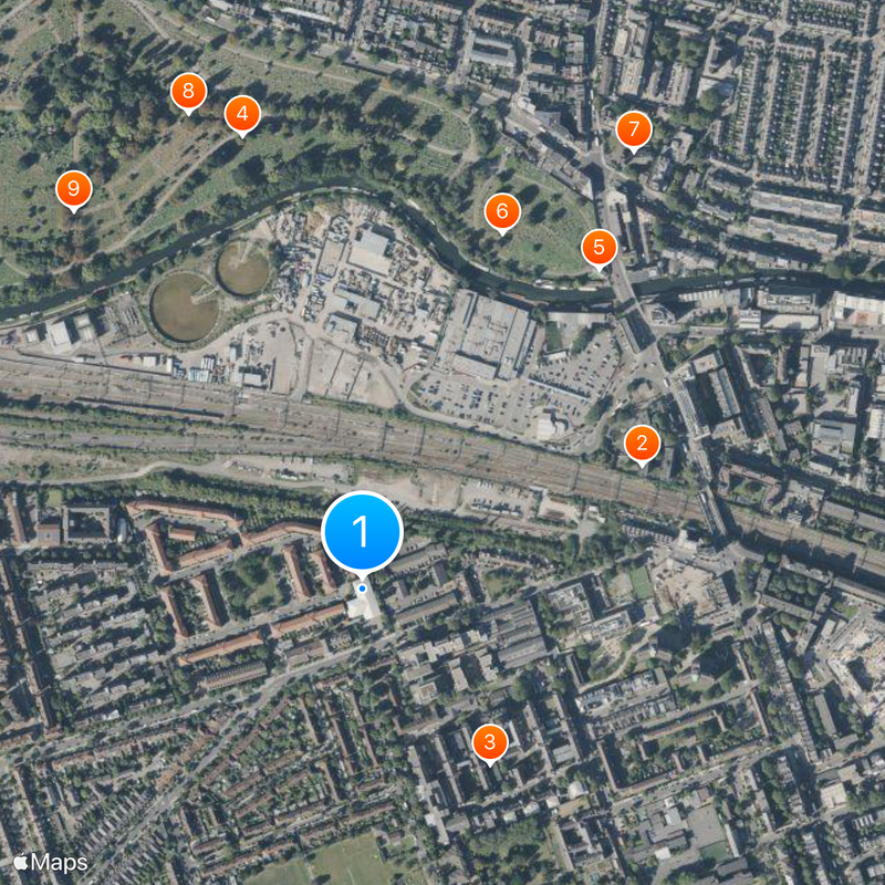 North Kensington Map