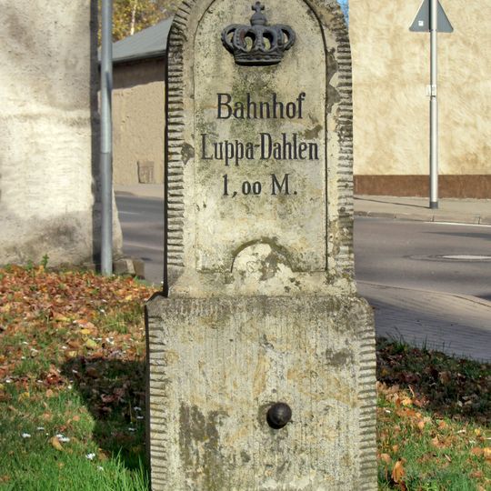 Königlich-Sächsischer Meilenstein Wermsdorf