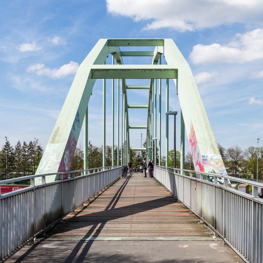 Fußgängerbrücke Hafen Köln Niehl I