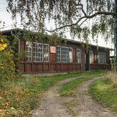 Two platform accesses of the station Weißig