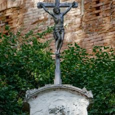 Kříž u cesty za tratí ve Stoupně v Horní Polici