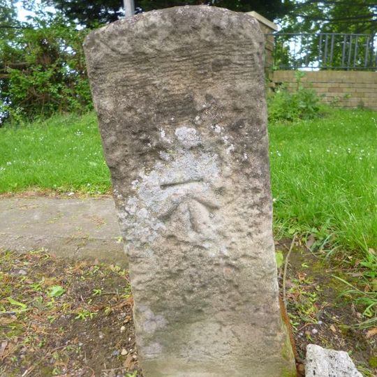 Milestone, Barton Road, at entrance to Wickstead Park