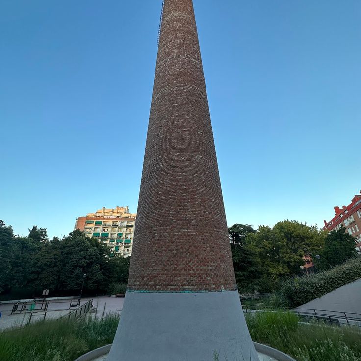 Chimenea del antiguo Gasómetro