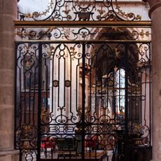 Choir fence of the Notre-Dame collegiate church in Semur-en-Auxois