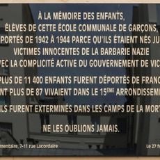 Memorial, commemorative plaque
