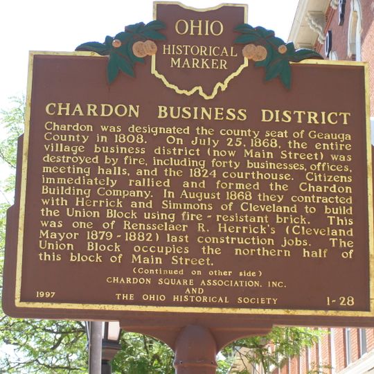 Chardon Business District
