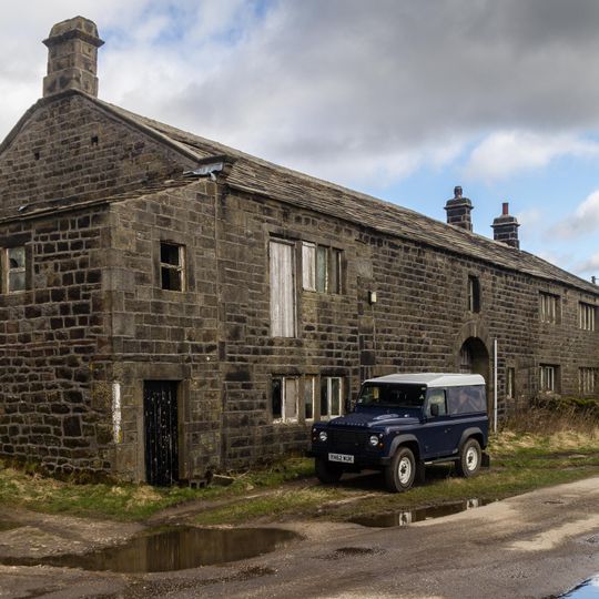 New Edge Farmhouse, attached barn and cottage