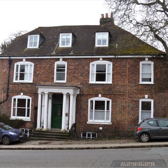 Number 14 Including Railings And Walls