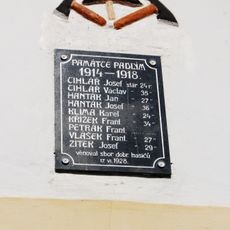 World War I memorial in Zběšice