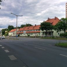 Reihenhausgruppe der Gartenstadt Nürnberg