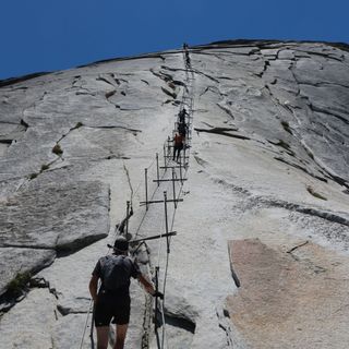 Half Dome Cables and Trail