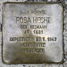 Stolperstein em memória de Rosa Hecht
