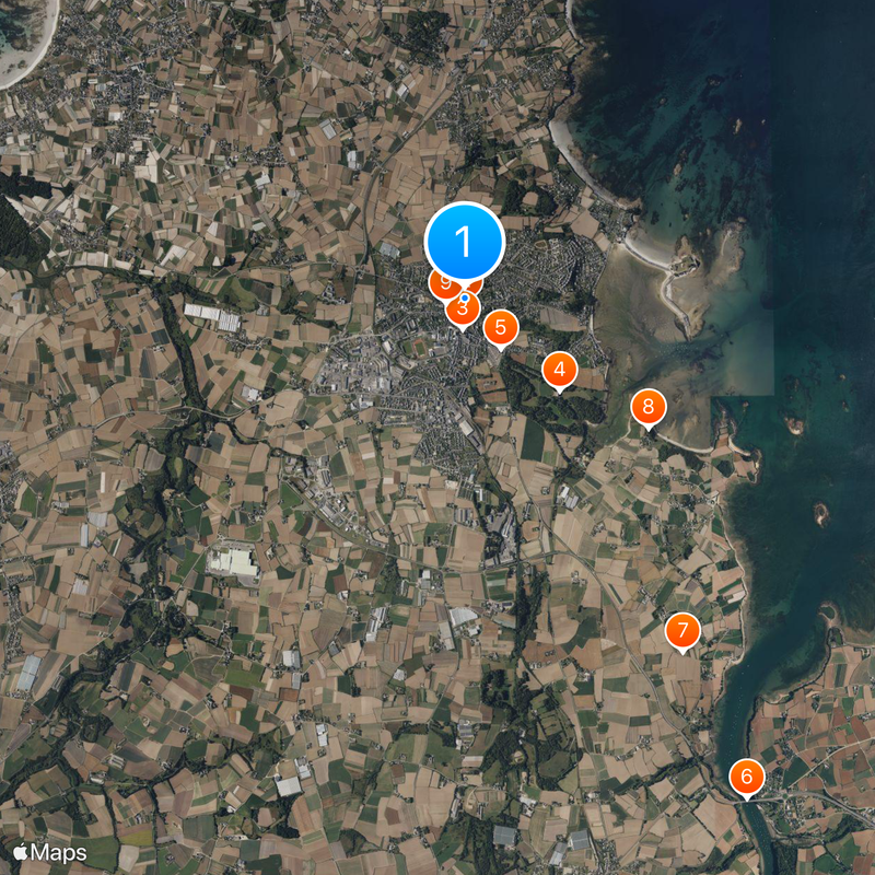 Saint-Pol-de-Léon Map