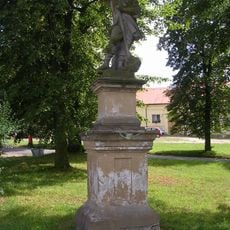 Statue of Saint Isidore in Prčice, Vítkovo náměstí