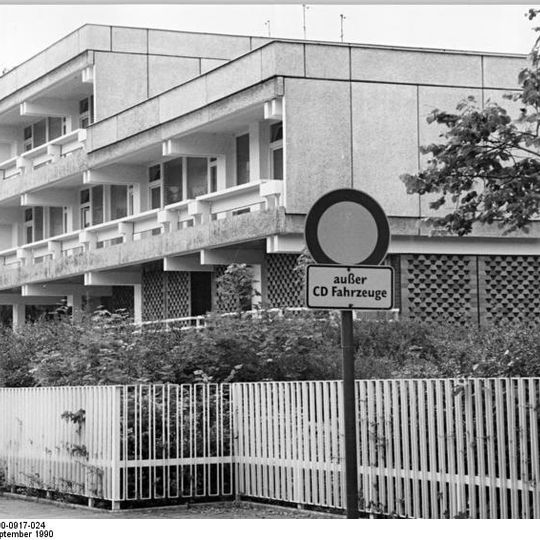 Irakische Botschaft in der DDR