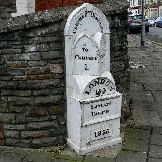 Milepost outside No.240