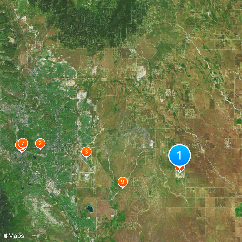 Schriever Space Force Base Map